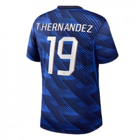 Frankrike Theo Hernandez #19 Hemmakläder VM 2026 Kortärmad